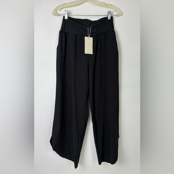 NWT Halara Breezeful High Waisted Crossover Split Quick Dry Resort Pants - Picture 2 of 6